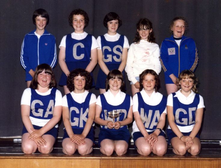 Primary 7 Erlend- netball champs
