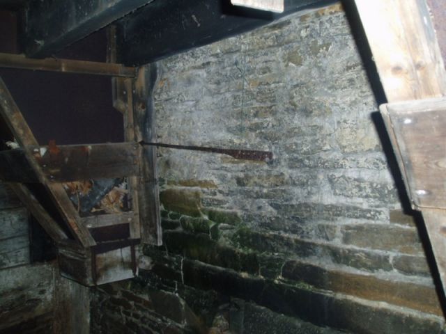 Temperature gauge in Tankerness Mill