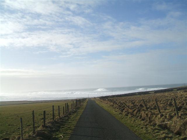 View towards Marwick shore
