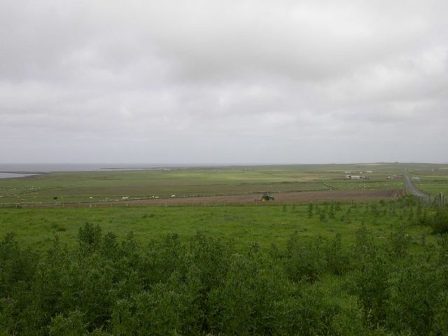 July 2005, looking towards Skelwick and Rapness