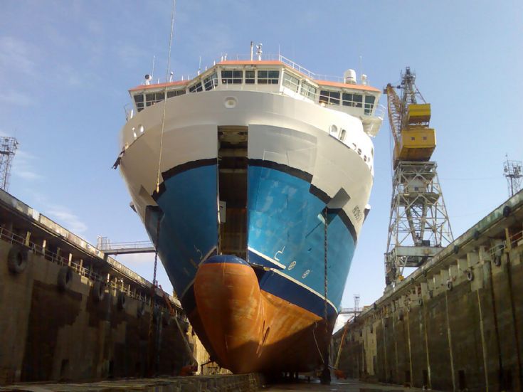 Hrossey in Drydock 2007