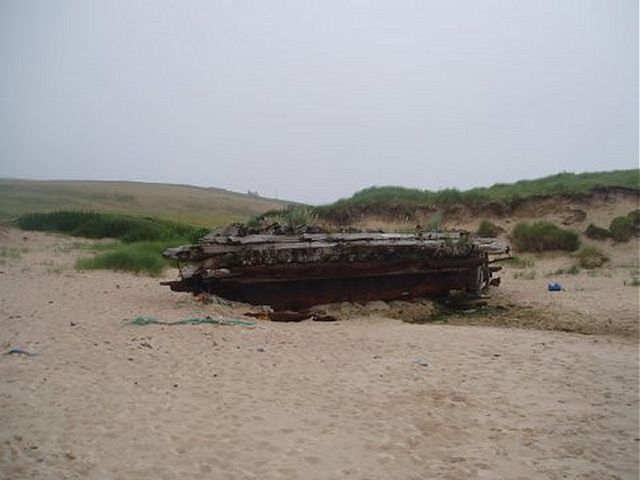 Naval target remains, Melsetter