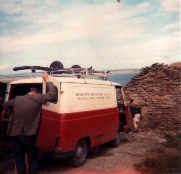 World Wide Helicopter Services Van