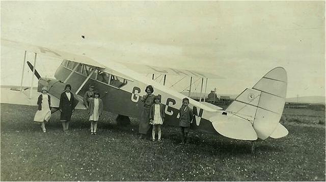 Plane in Stenness