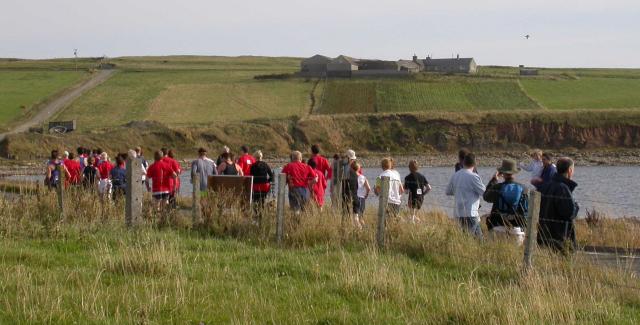 Start of Bisgeos 12 miles walk/run