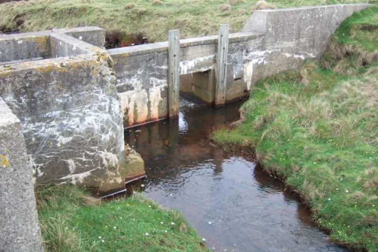 War time dam