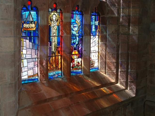 West window of the Cathedral