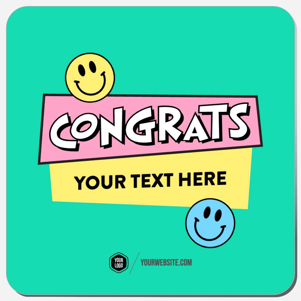 Congrats (Your Text Here)