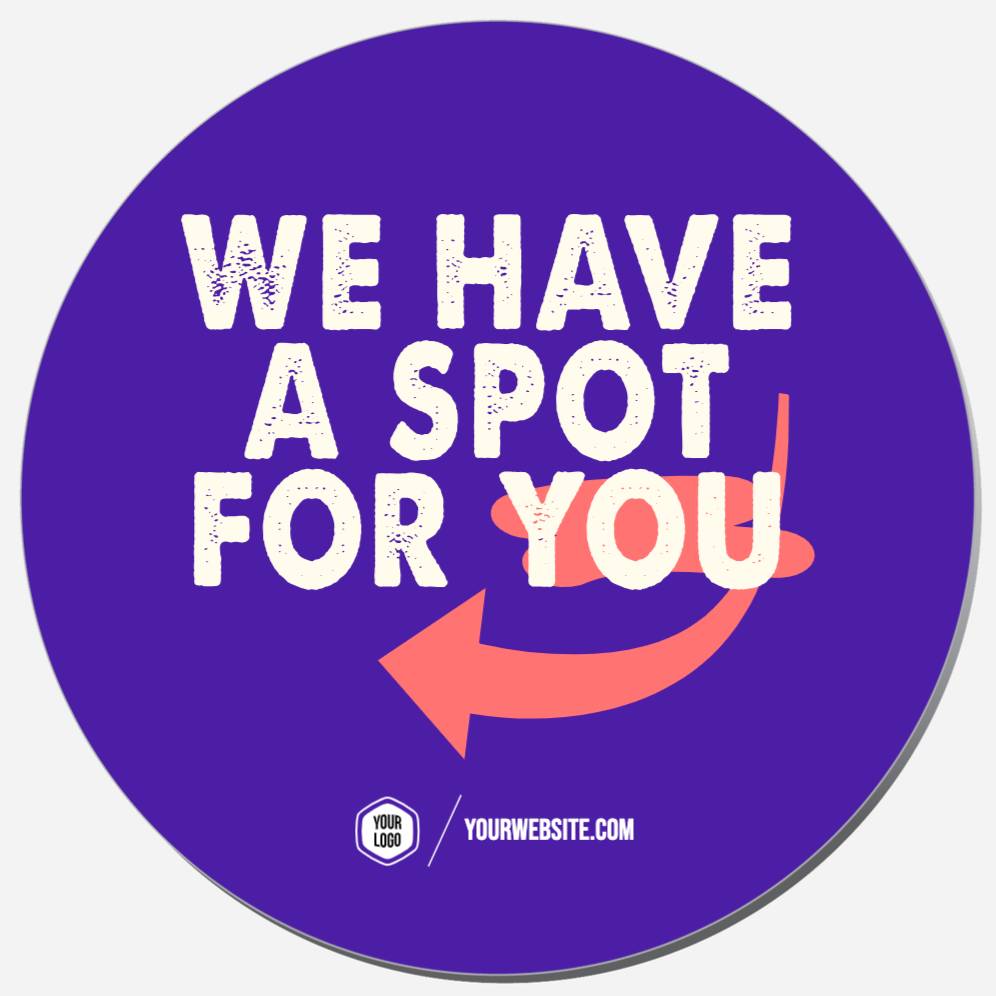 We Have A Spot For You