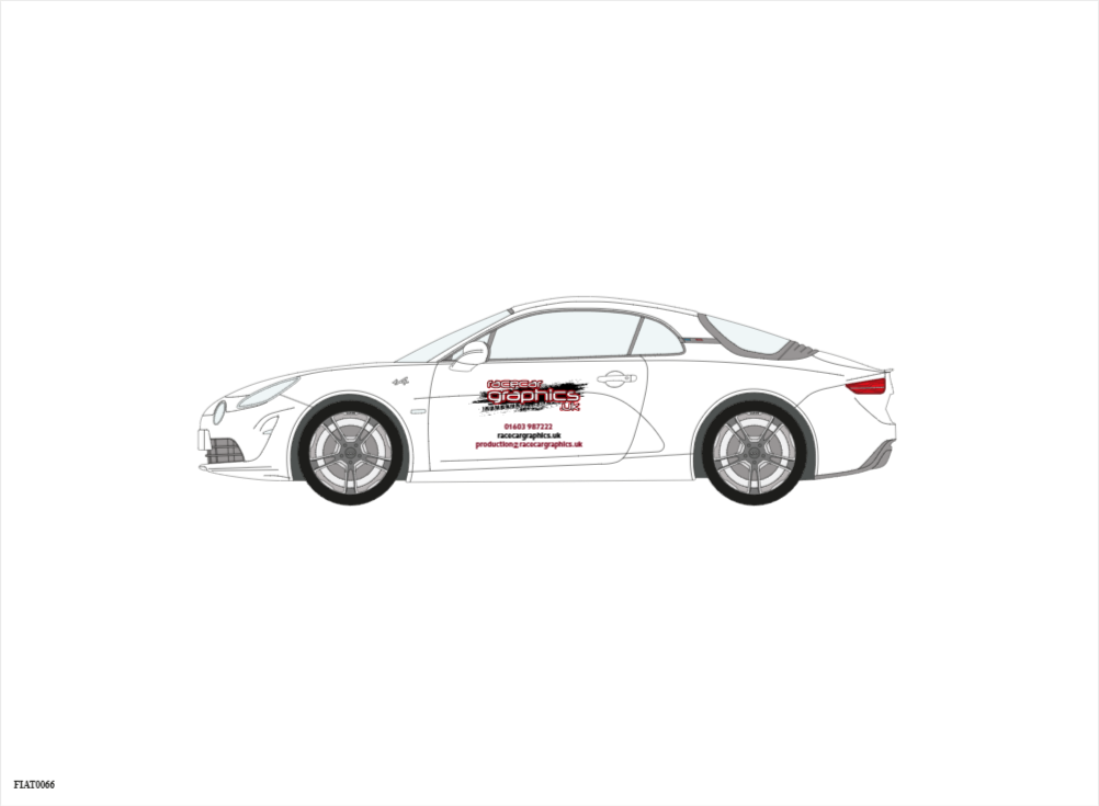 Alpine vehicle design template