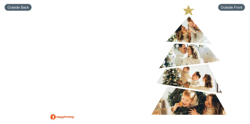 Basic _ Design 07110 _ Popular _ Christmas Cards Square Folded