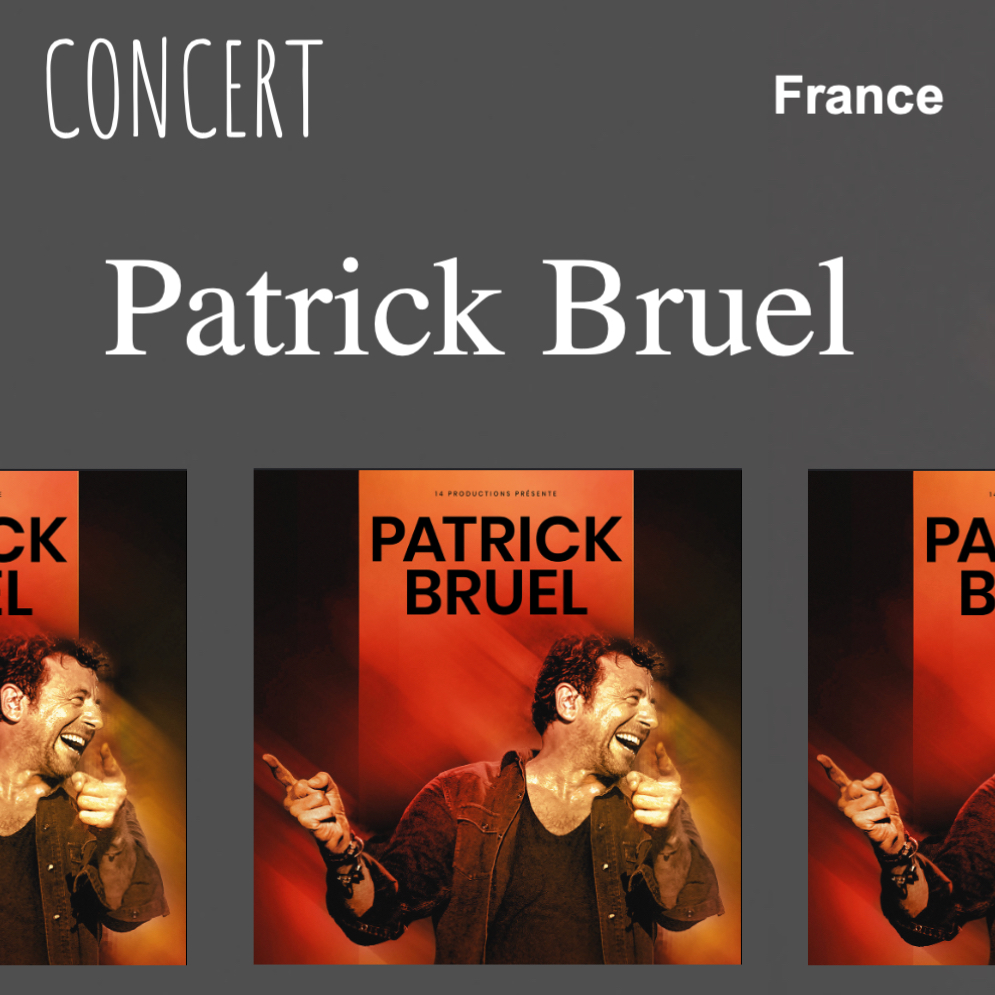 Patrick Bruel - Tour 2024