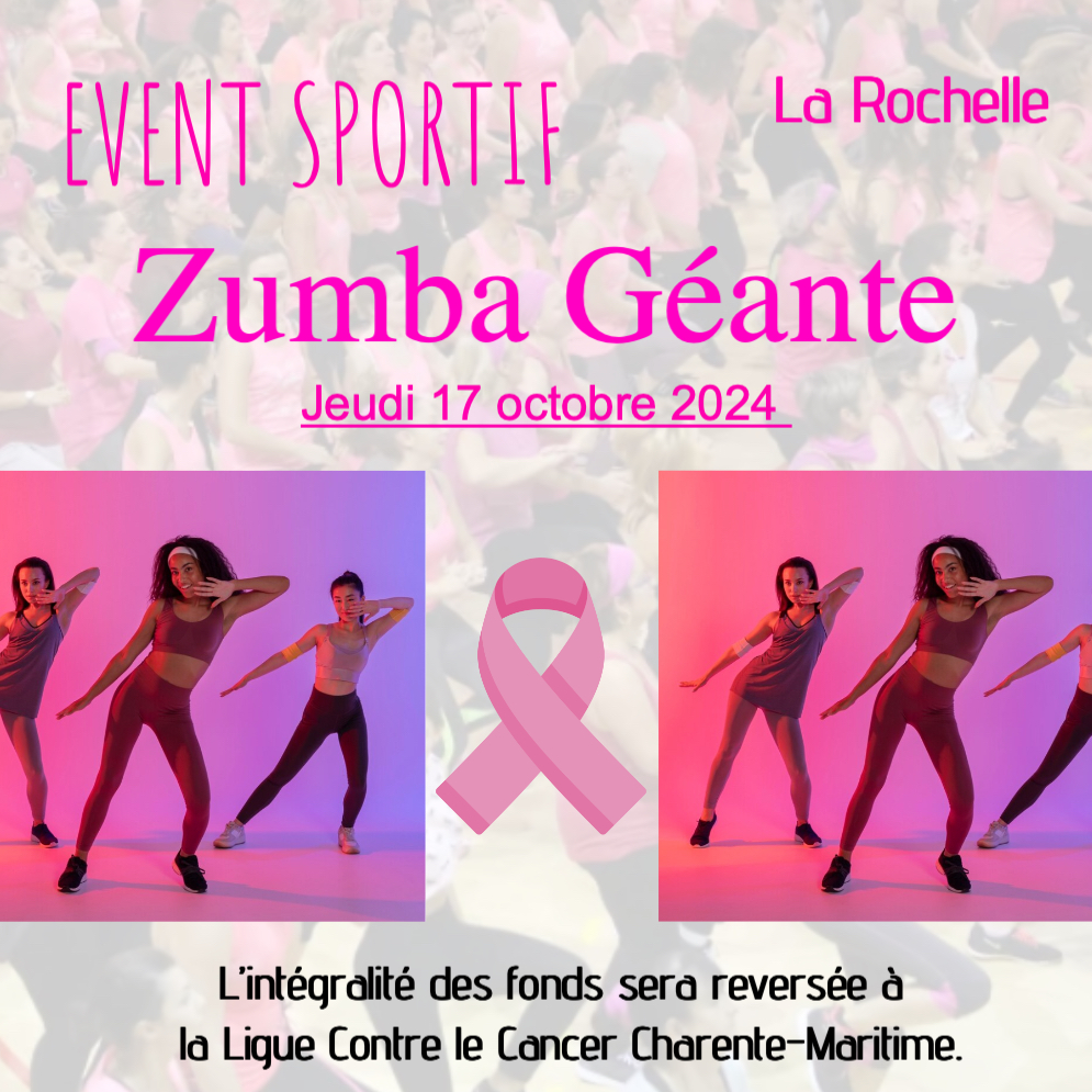 Zumba Geante - Octobre Rose