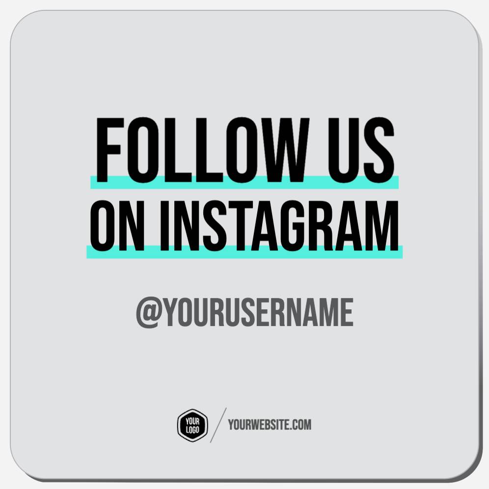 Follow Us On Instagram