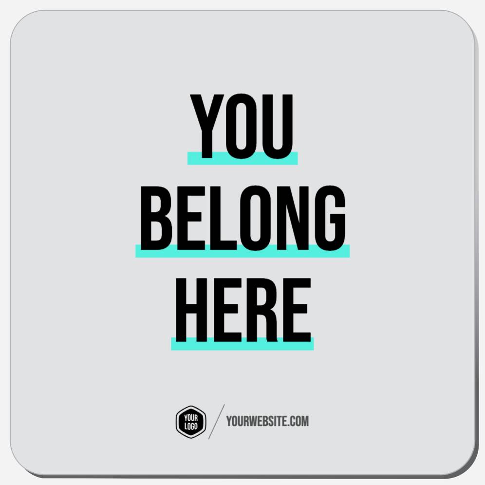 You Belong Here