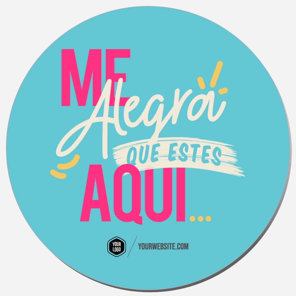 Me Alegra Que Estes Aquí...