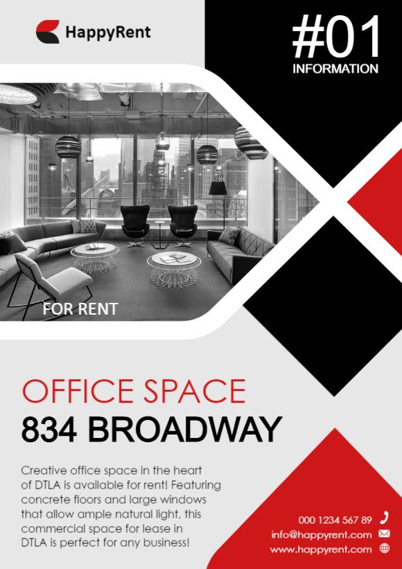 Modern _ 040 _ 1P _ Flyer A4