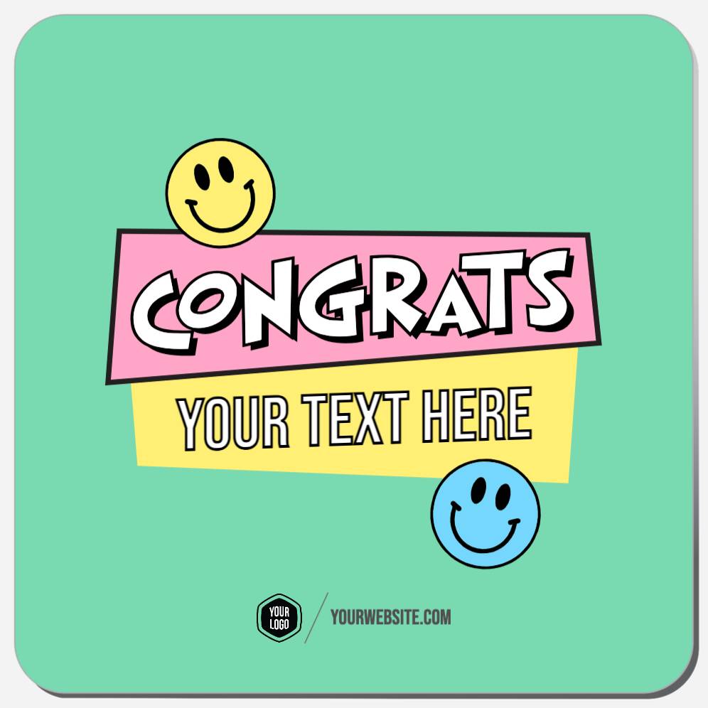 Congrats (Your Text Here)