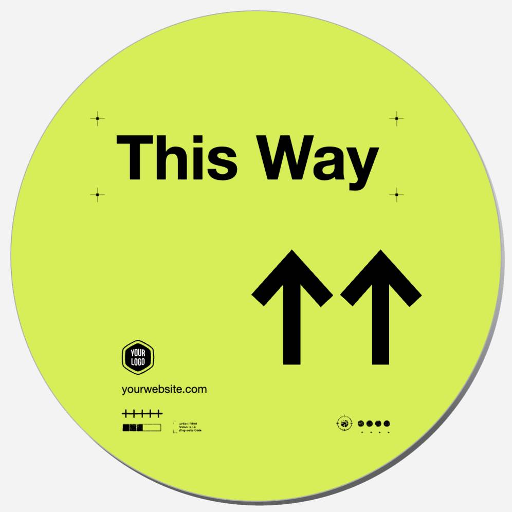 This Way (Up Arrows)
