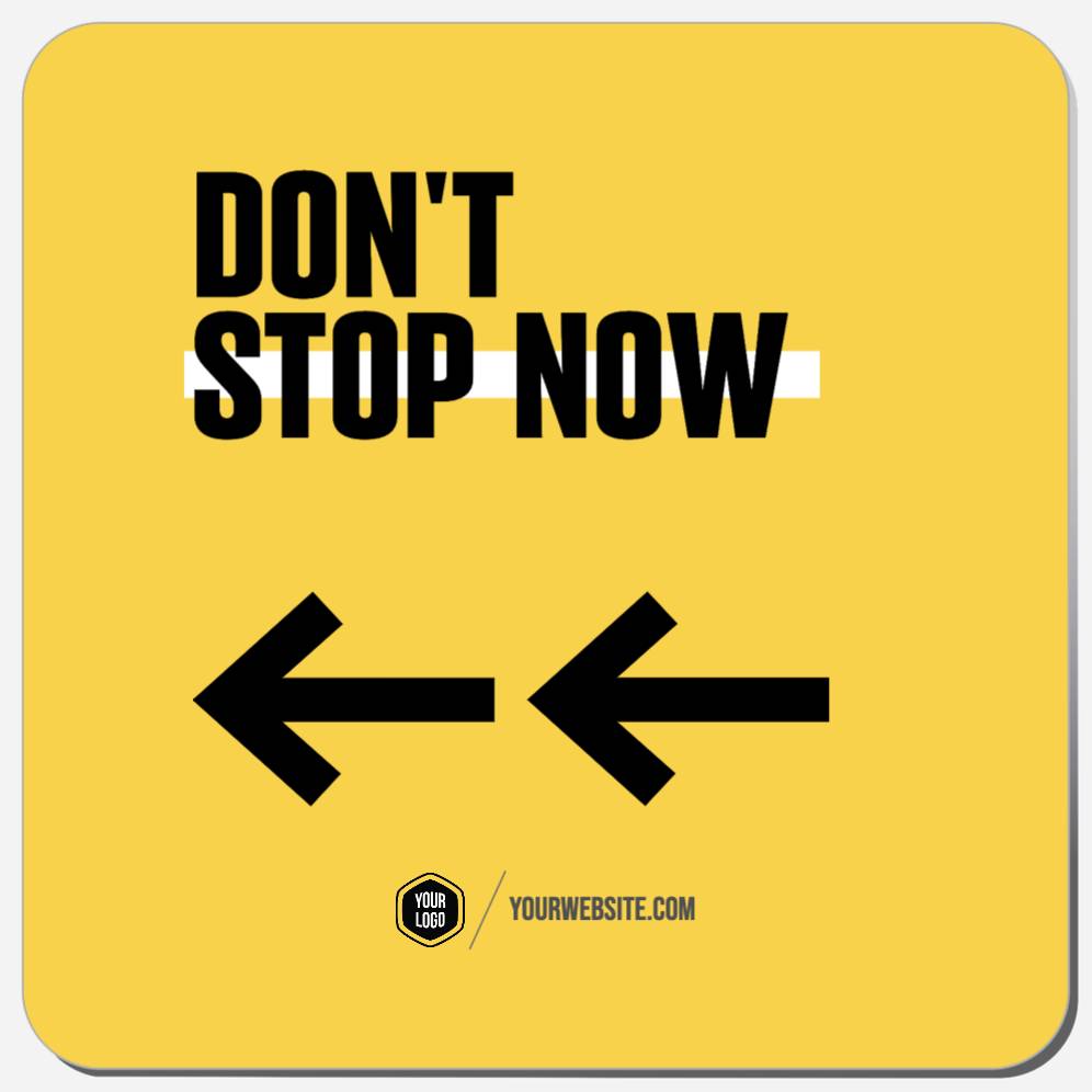Don't Stop Now (Left)