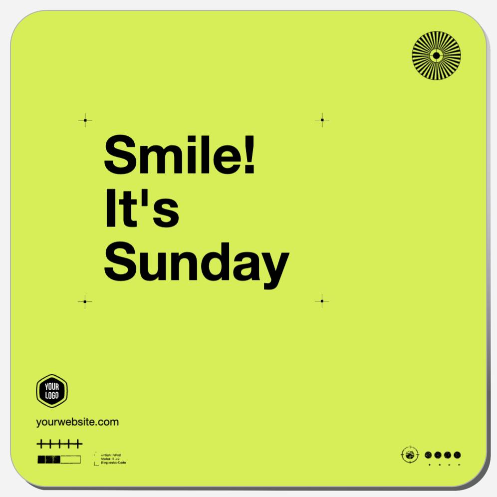 Smile! It's Sunday