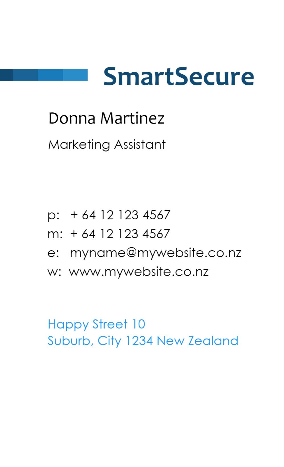 Business Cards Standard Happyprinting.co.nz