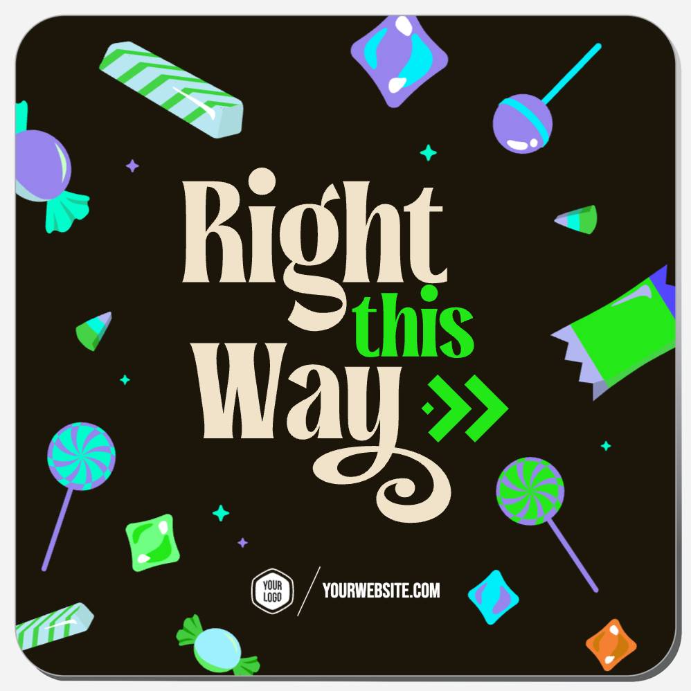 Right This Way (Right Arrows)