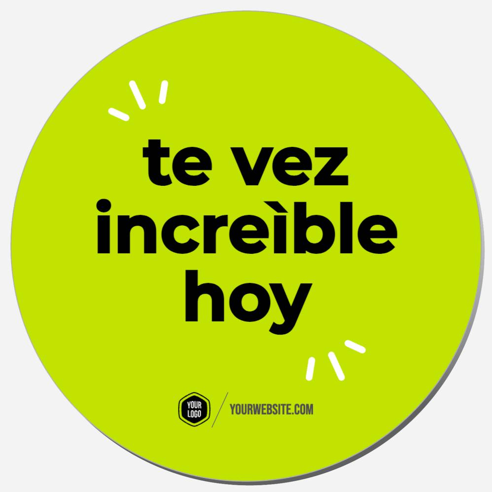 Te Vez Increíble Hoy