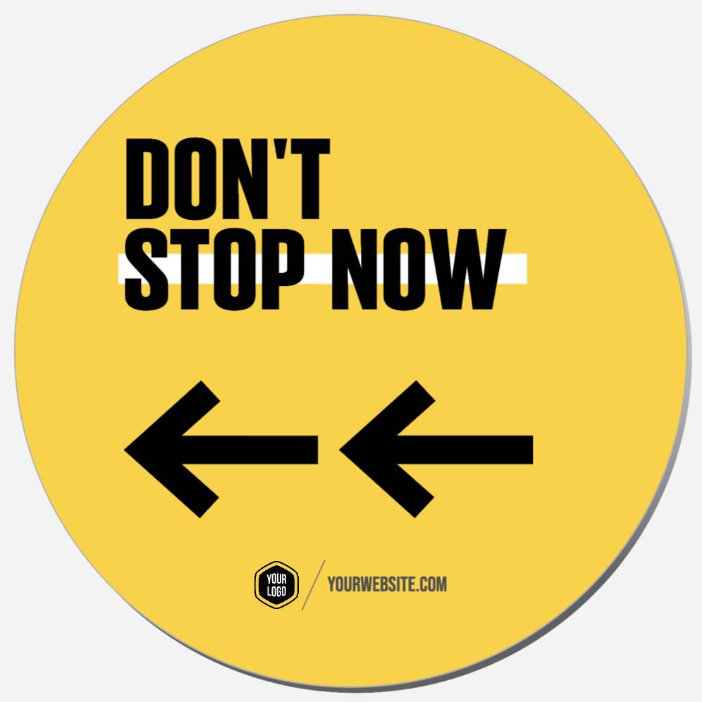 Don't Stop Now (Left)