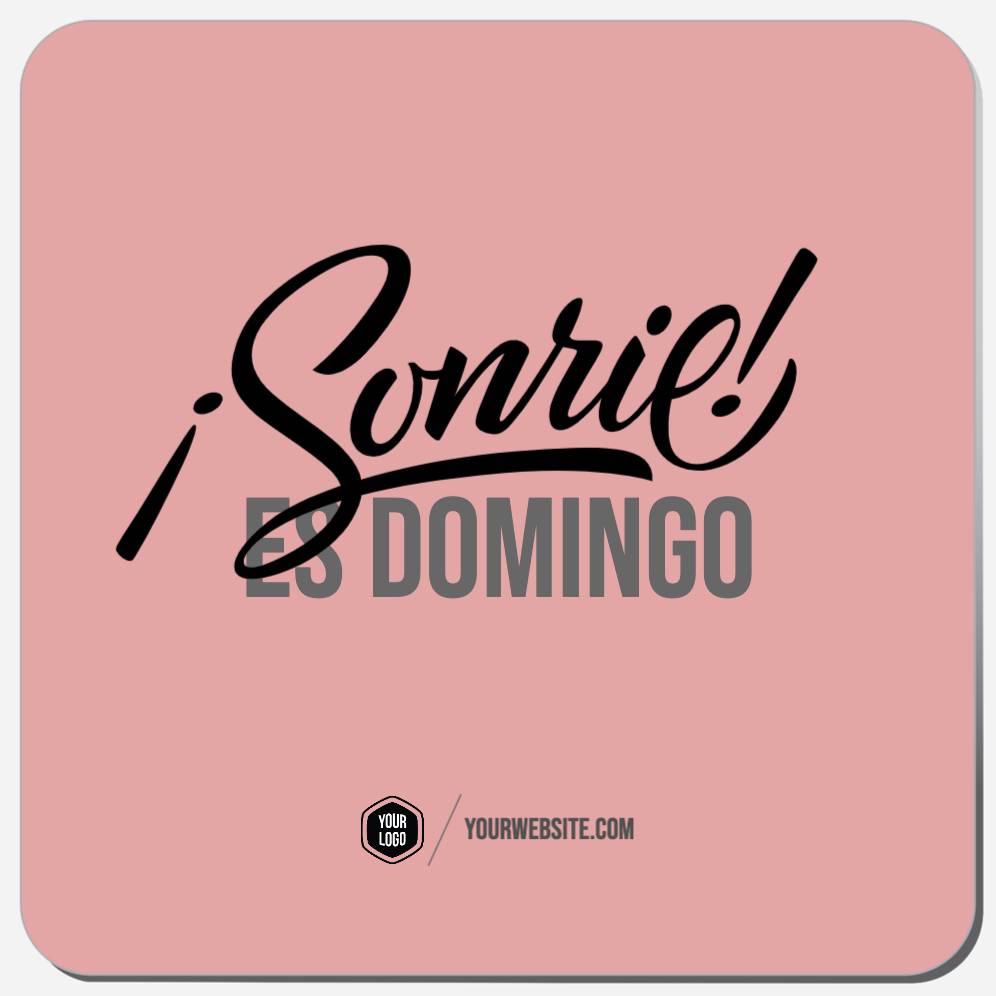 ¡Sonríe! Es Domingo