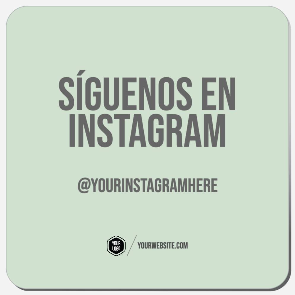 Síguenos En Instagram