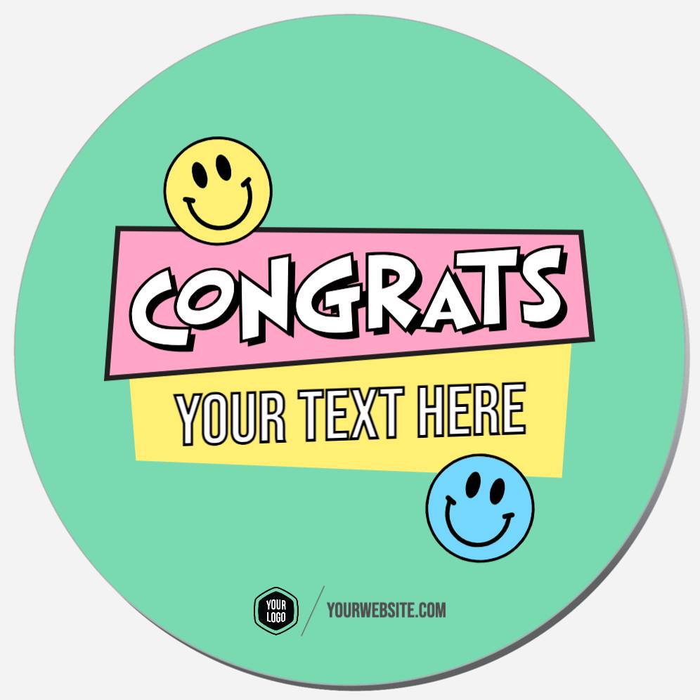 Congrats (Your Text Here)