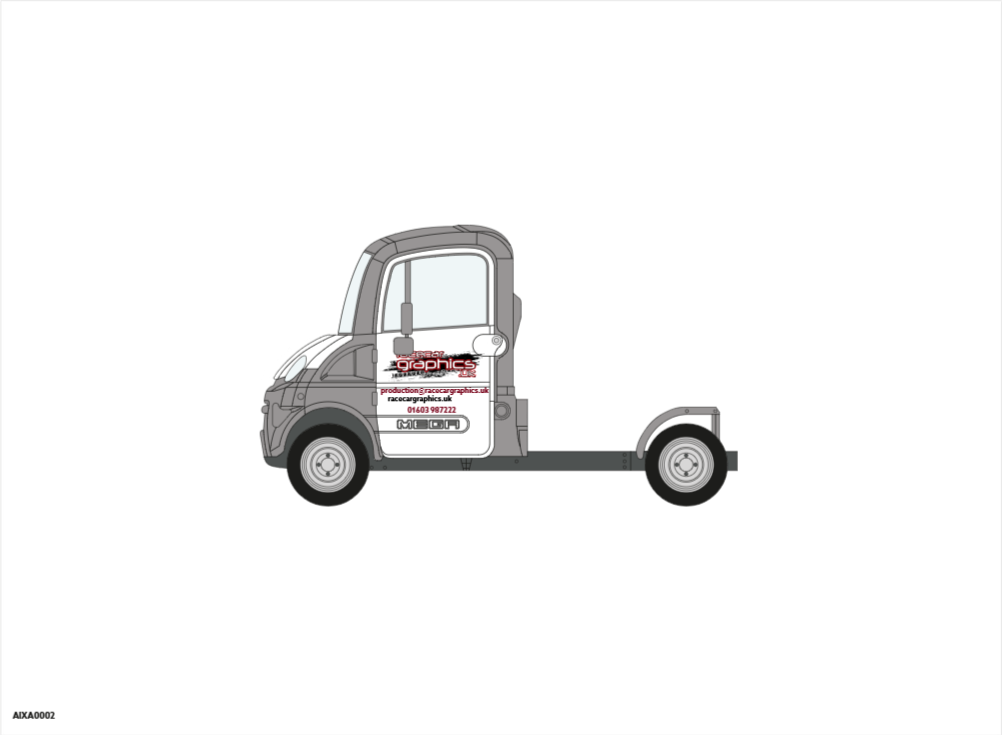 Aixam van design template