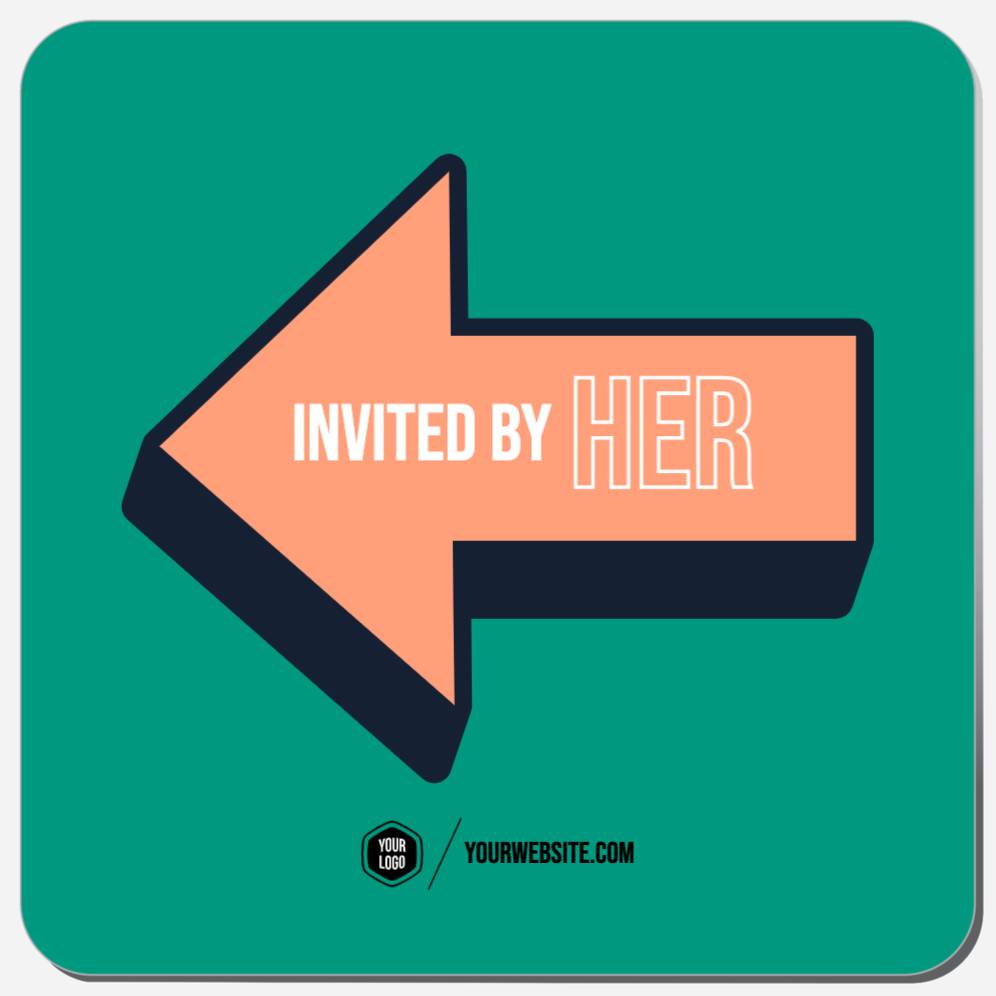 Invited By Her (Left)