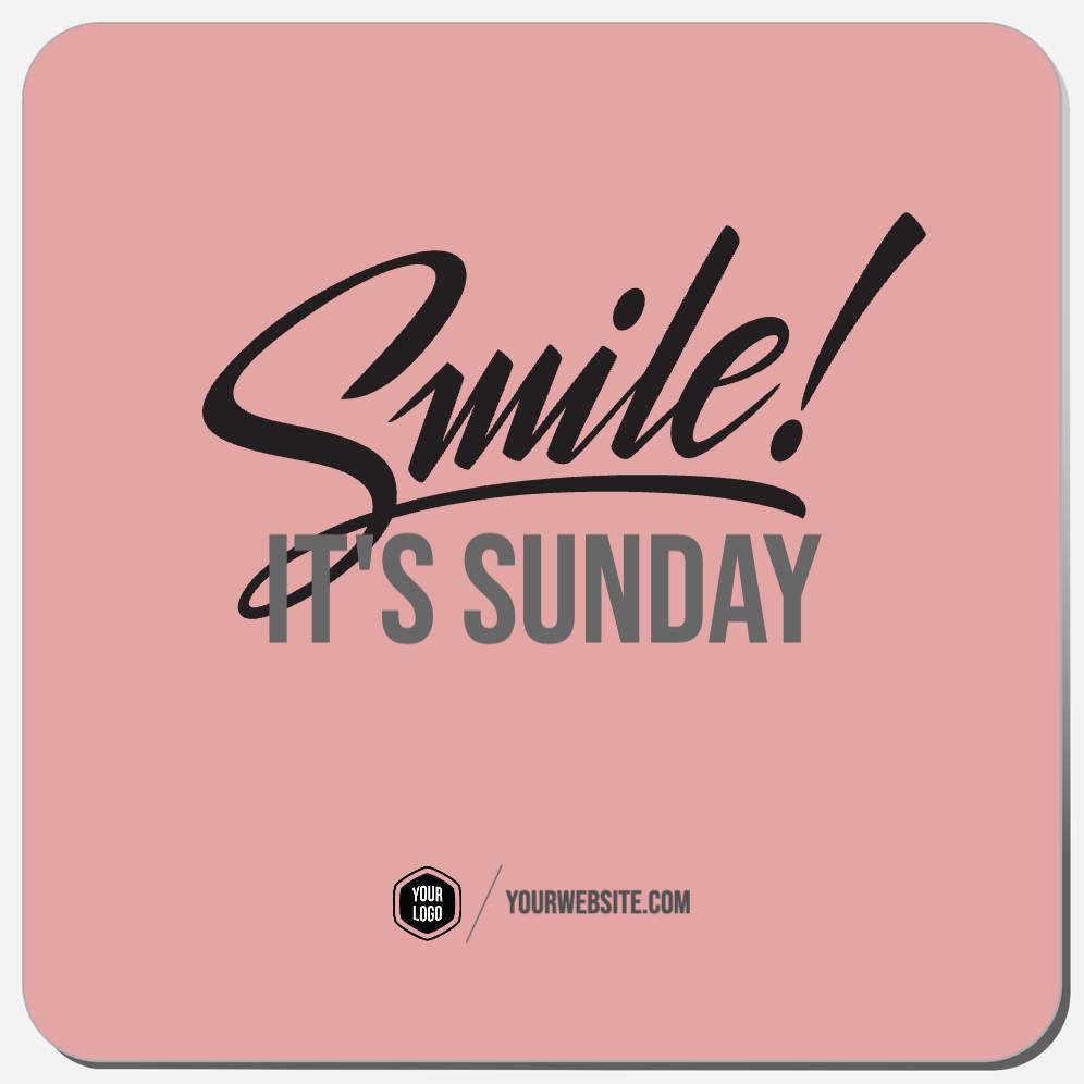 Smile! It's Sunday
