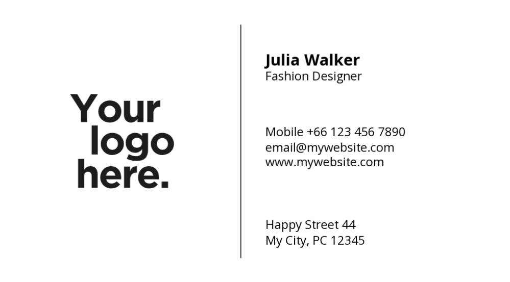 Basic _ Template 010 _ L _ Businesscards