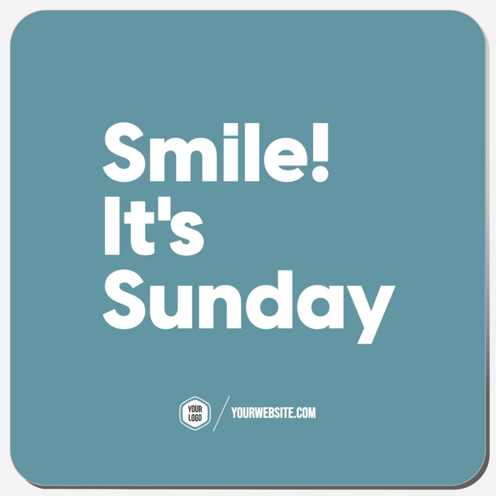 Smile! It's Sunday