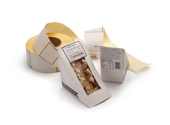 Blanco Roll Label
