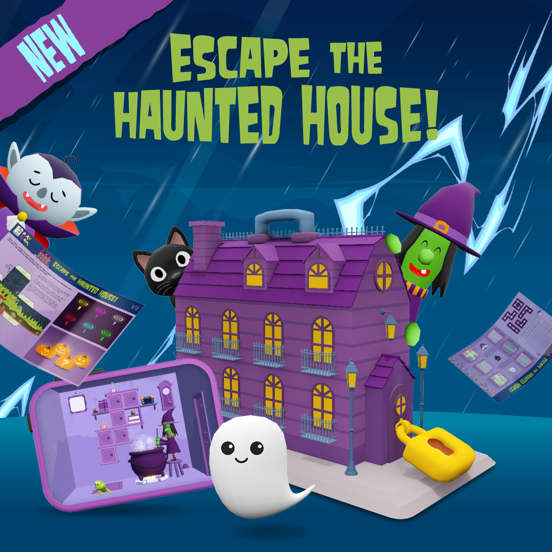 New: Escape the Haunted House in Playroom! 👻 