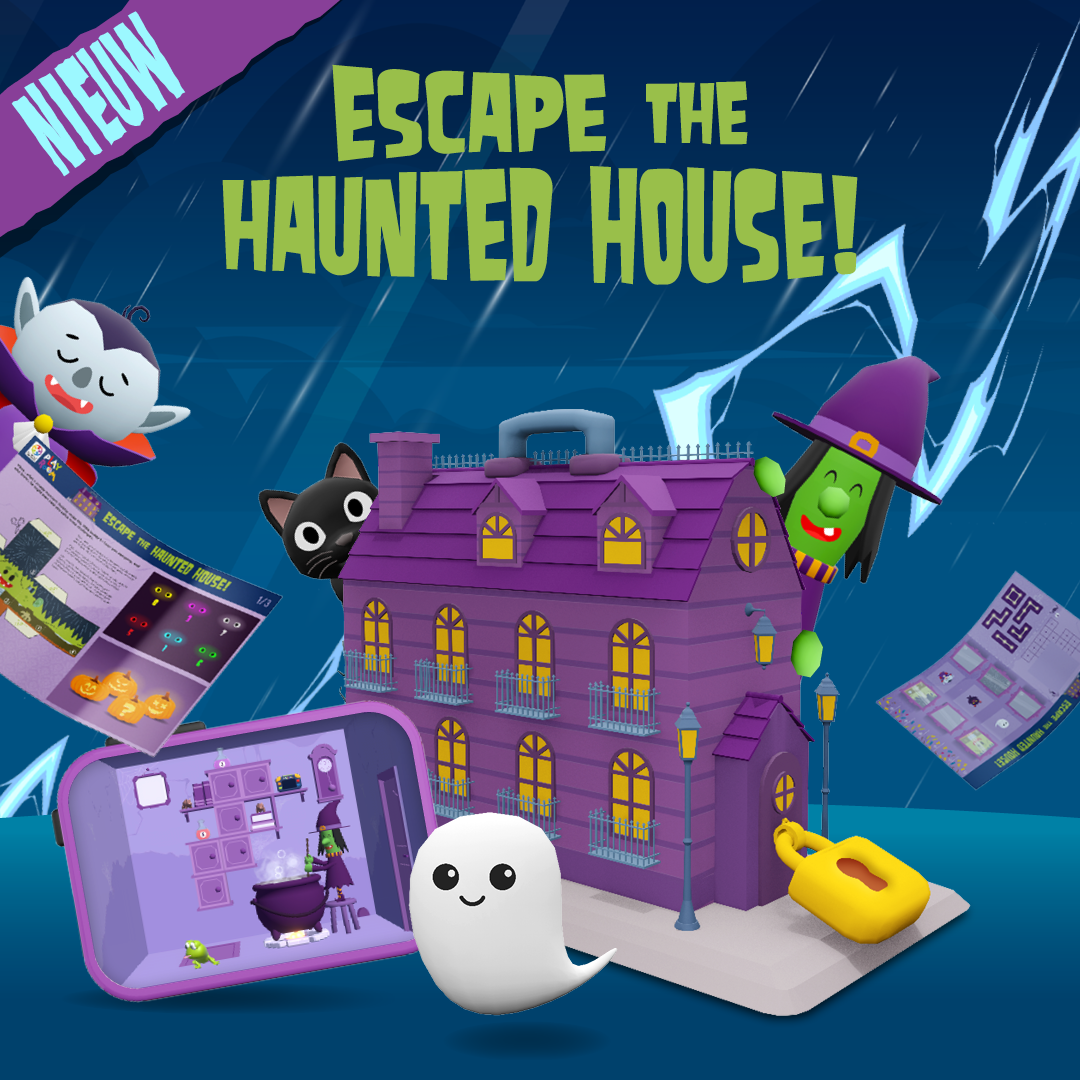 Nieuw: Escape the Haunted House in Playroom! 👻 