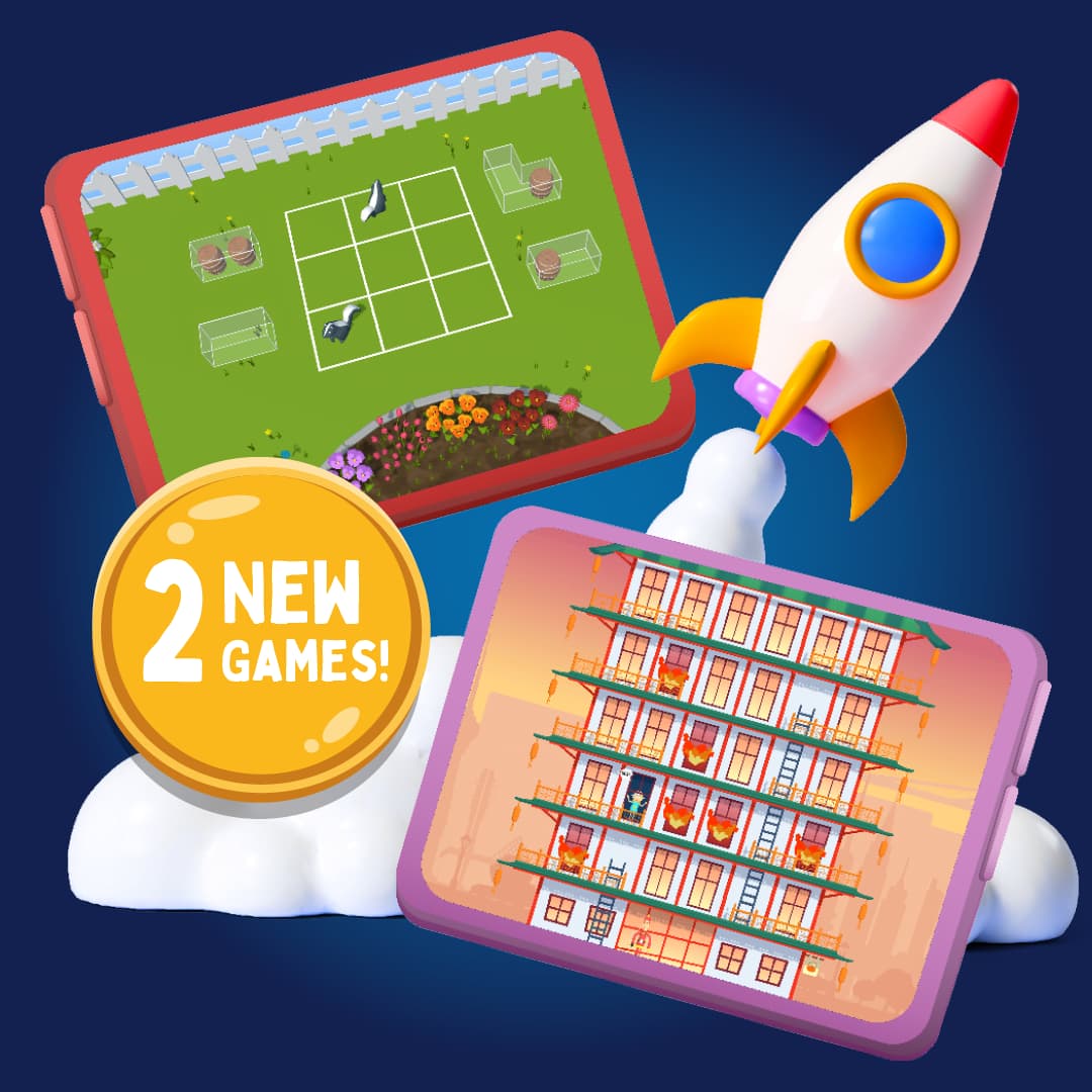 3.. 2... 1... Here we go! 🚀 New games, Gamesheets & Quizzes... 