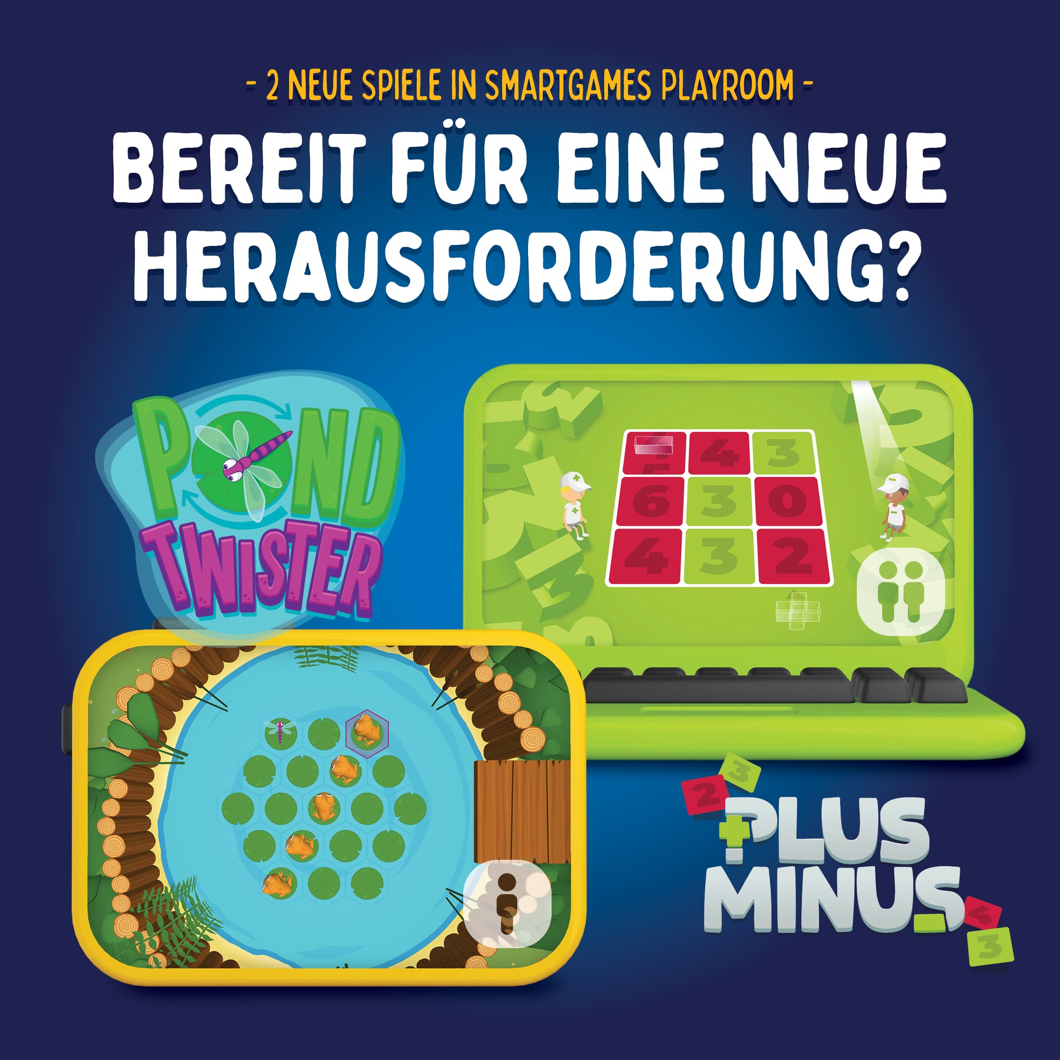 🧠 Zwei brandneue Knobelspiele kommen auf SmartGames Playroom! 