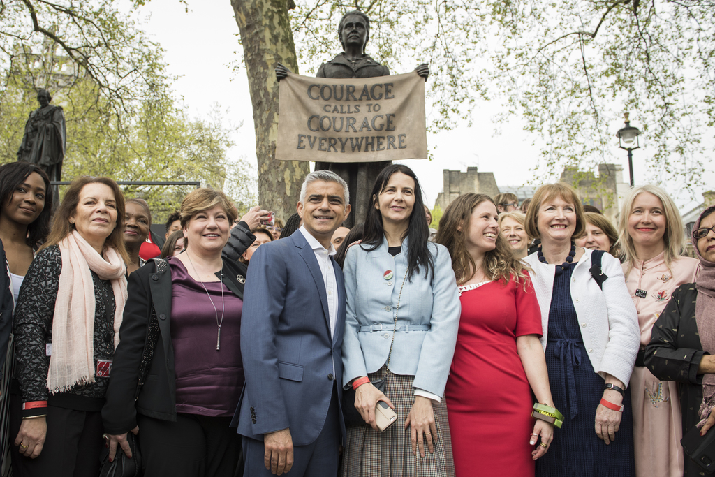 Millicentfawcettstatueunveil 007