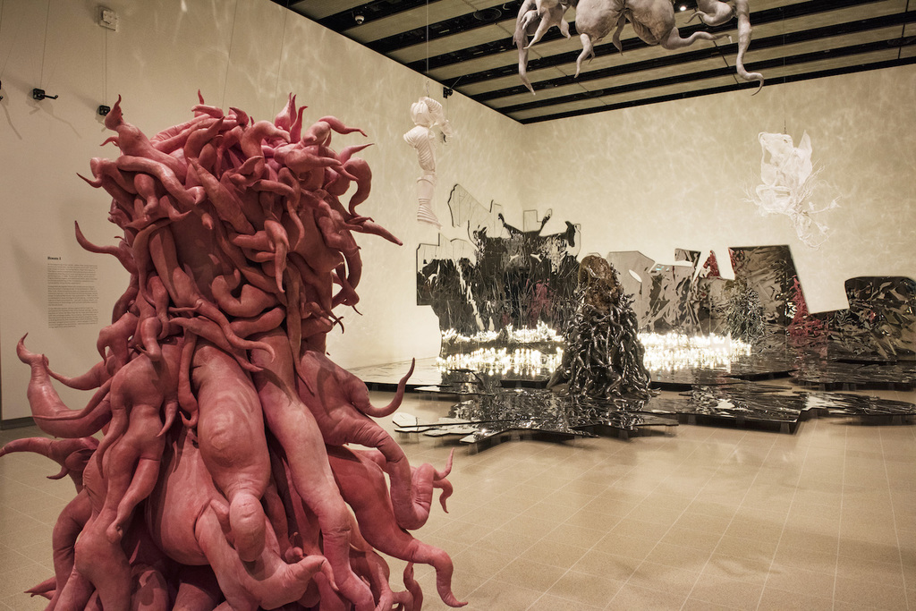 03 installation view of lee bul crashing at hayward gallery 2018 %c2%a9 lee bul 2018. photo linda nylind