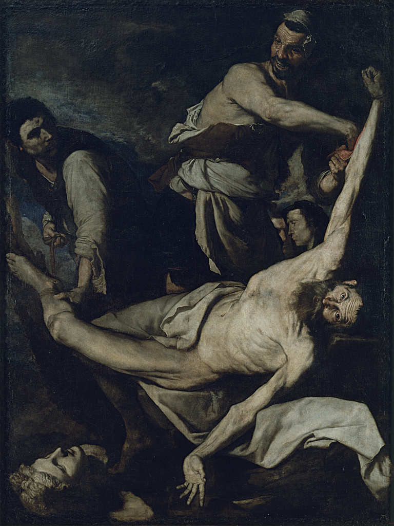Ribera martyrdom of st bartholomew %28catalunya%29