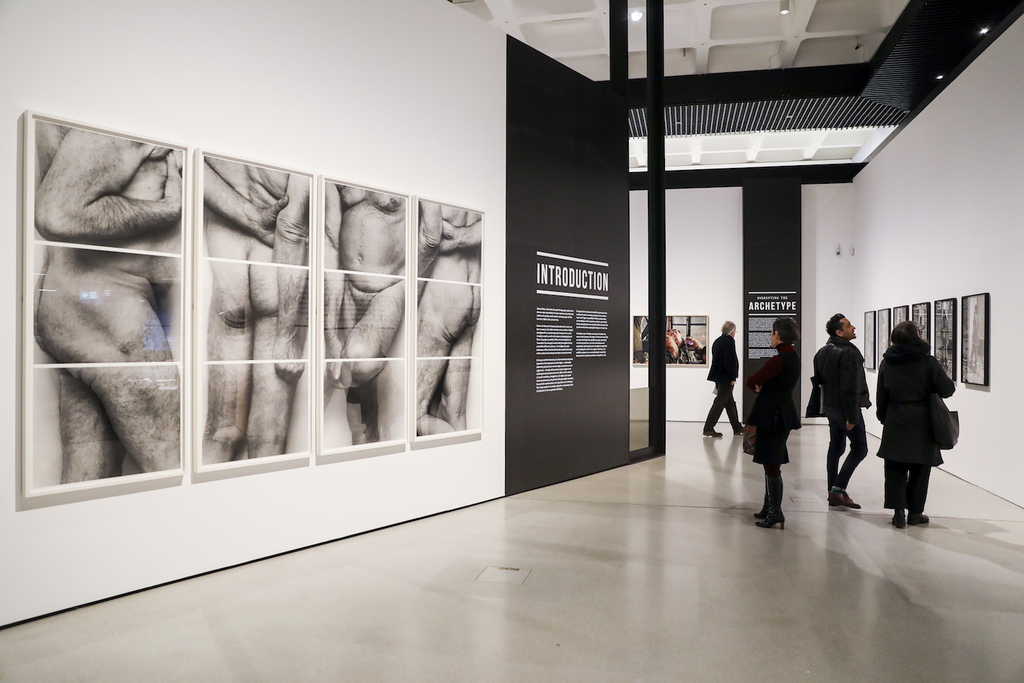 1 masculinities liberation through photography  installation view  %c2%a9tristan fewings getty images