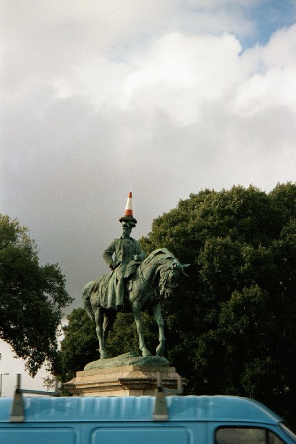 Memorial statue of general redvers buller geograph.org.uk 16521