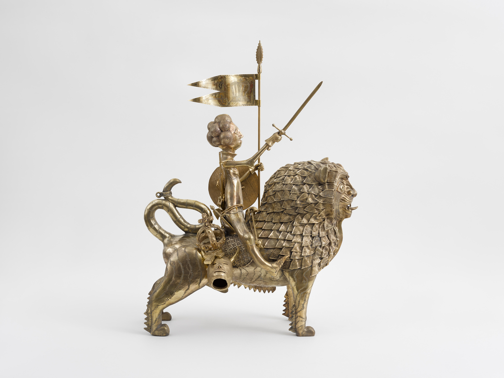 Grayson perry  saint millicent upon her beast  2024 %c2%a9 grayson perry. courtesy the artist and victoria miro