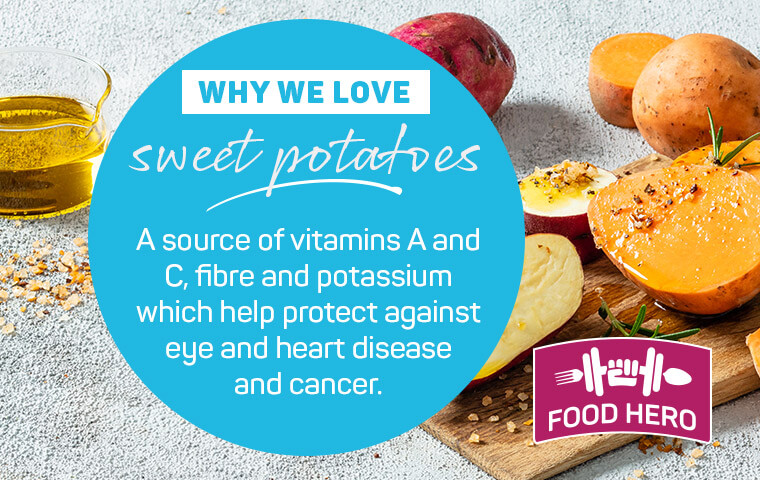 Why we love sweet potatoes