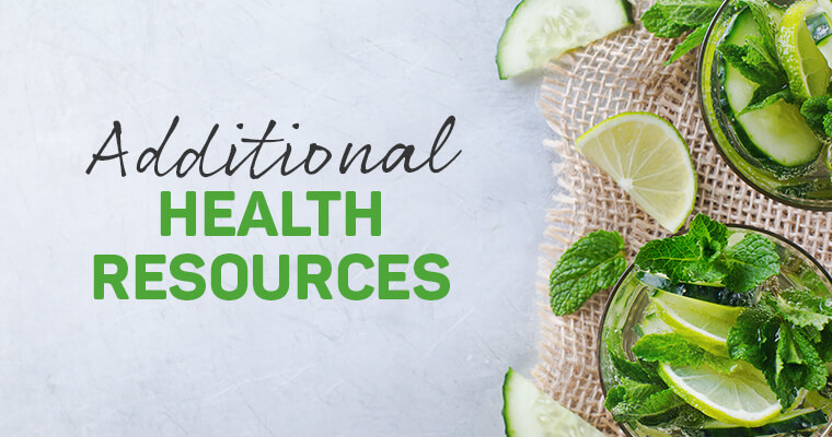 Additional health resources